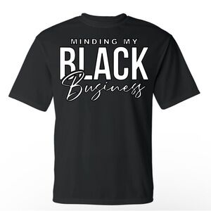 Black Business Tee | Statement Shirt | Unisex Graphic Tee |Streetwear